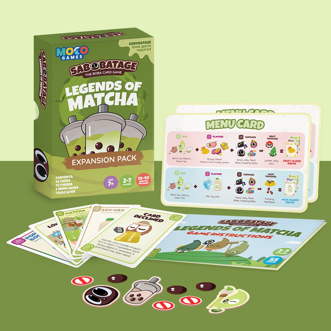 Sabobatage Expansion Pack: Legends of Matcha