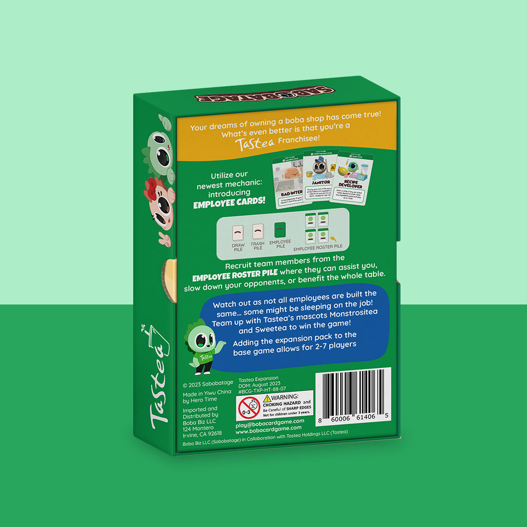 Sabobatage Expansion Pack: Tastea